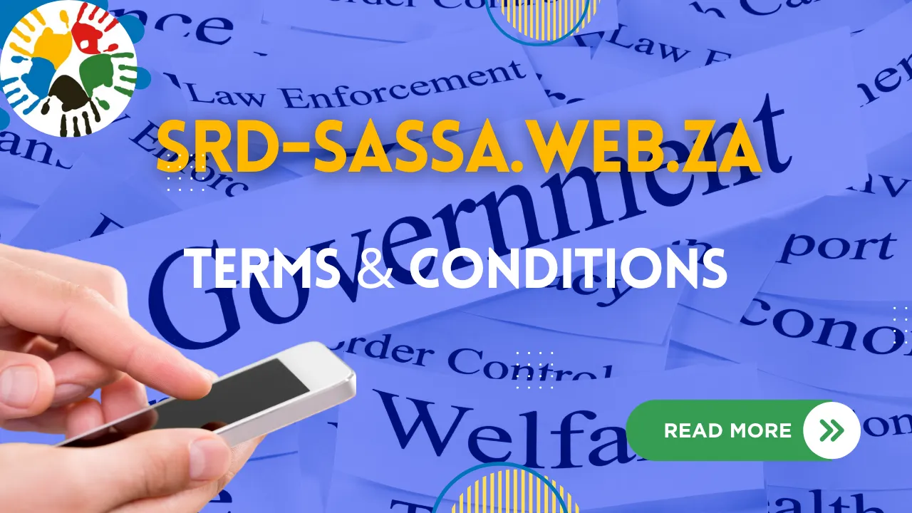 SASSA Terms and Conditions